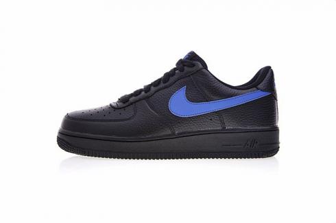 Nike Air Force 1 Low '07 LV8 Black Gym Blue Leather AA4083-003