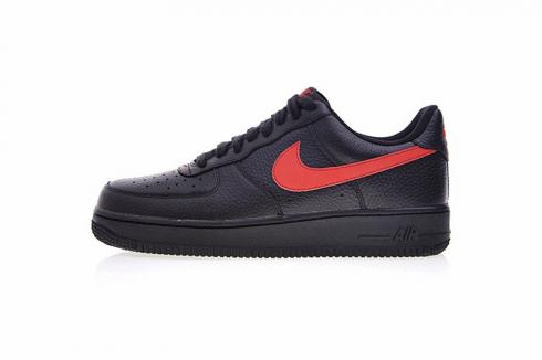 Nike Air Force 1 Low '07 LV8 Black Gym Red University Casual Shoes AA4083-011