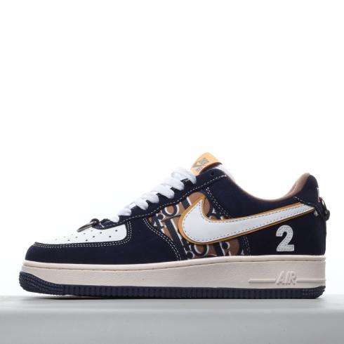 Nike Air Force 1 Low 07 LV8 Black White Brown Beige CK6686-410