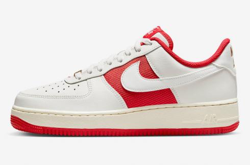 Nike Air Force 1 Low Athletic Department Sail University Red FN7439-133