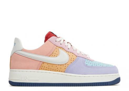 Nike Air Force 1 Low Boricua Color Multi Sail Ice Lilac DX6504-900