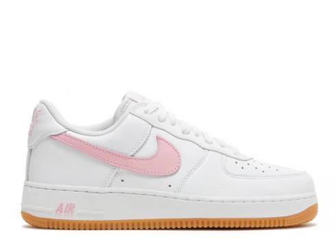 Nike Air Force 1 Low Color Of The Month White Pink Gold Yellow Metallic Gum DM0576-101