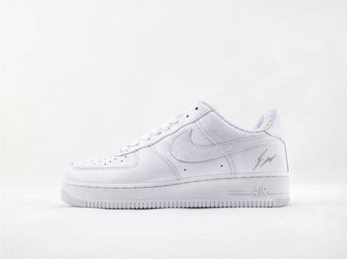 Nike Air Force 1 Low HTM White Mens Winter Running Shoes 318930-111