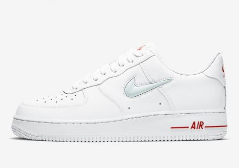 Nike Air Force 1 Low Jewel White Red CT3438-100