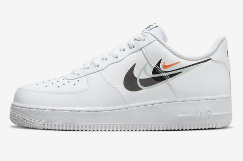 Nike Air Force 1 Low Multi Swoosh White Orange FN7807-100