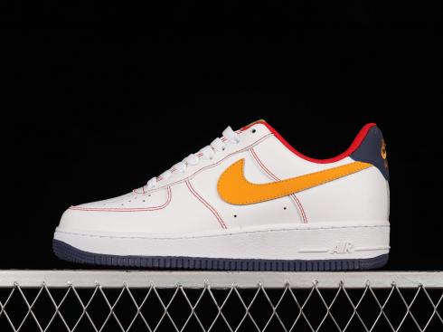 Nike Air Force 1 Low Navy Blue White Orange AF1234-010