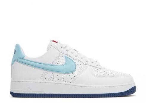 Nike Air Force 1 Low Puerto Rico 2022 Blue White Sky DQ9200-100