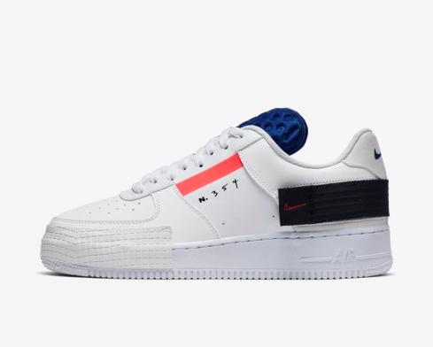 Nike Air Force 1 Low Summite White Black Red N.354