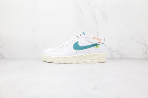 Nike Air Force 1 Low Summite White Green Running Shoes CT1998-106