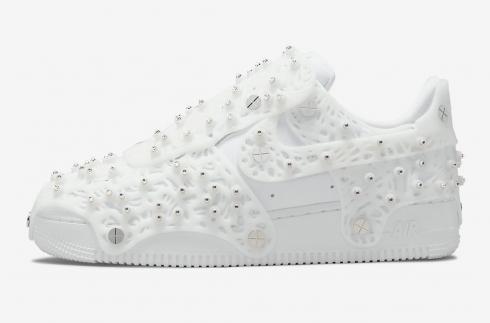 Nike Air Force 1 Low Swarovski Retroreflective Crystals White CV7668-100