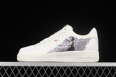 Nike Air Force 1 Low Valentine's Day White Black LZ5988-505