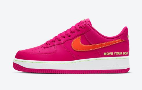 Nike Air Force 1 Low World Tour White Pink Shoes DD9540-600