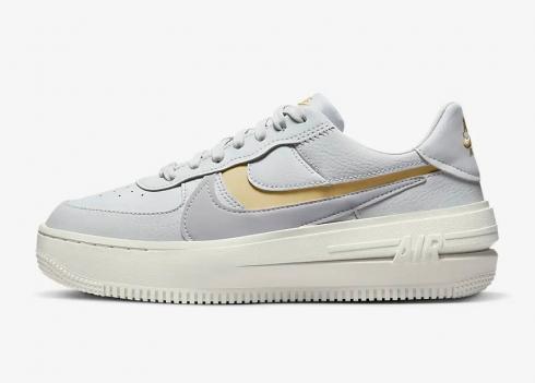 Nike Air Force 1 PLT.AF.ORM Photon Dust Team Gold Sail Wolf Grey DJ9946-002