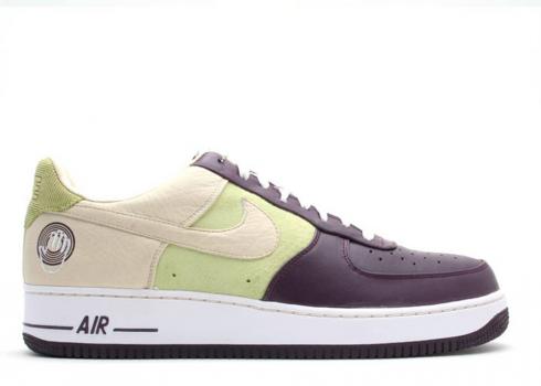 Nike Air Force 1 Premium 07 Bobbito Volt Aubergine Beach 316892-521