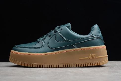 Nike Air Force 1 Sage Low LX Deep Jungle Womens Shoe AR5409 300