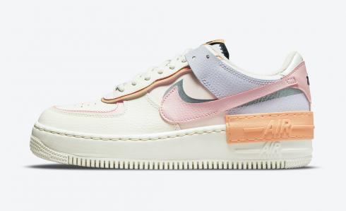 Nike Air Force 1 Shadow Sail Orange Chalk Dark Obsidian Pink Glaze CI0919-111