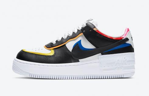 Nike Air Force 1 Shadow White Pink Glow Chile Red Multi-Color DC4462-100