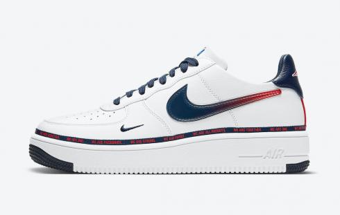 Nike Air Force 1 UltraForce New England Patriots White University Red DB6316-100