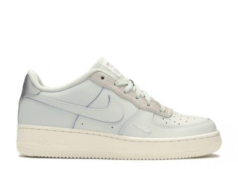 Nike Devin Booker X Air Force 1 Low Gs Moss Point Ivory Particle Barely Grey Moon Pale CJ9886-001