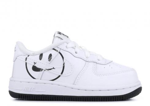 Nike Force 1 Low Lv8 Td Have A Day White Black BQ8275-100