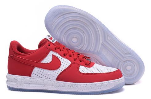 Nike Lunar Force 1 Low Shoes White Gym Red 654256-602