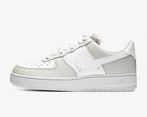 Nike Wmns Air Force 1 07 Light Bone White Dark Grey Shoes DC1165-001