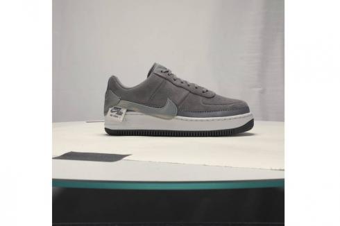 Nike Wmns Air Force 1 Jester Low Gunsmoke Pewter Grey Vast Metallic BQ3163-001