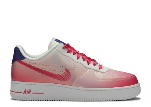 Nike Wmns Air Force 1 Low Pink Vivid Purple Foam Regency White CT1092-100