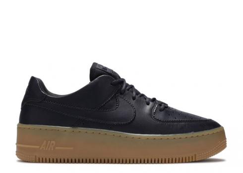 Nike Wmns Air Force 1 Sage Low Lx Oil Grey Gum Brown Light White AR5409-002