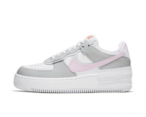 Nike Wmns Air Force 1 Shadow Pink Foam White Total Orange CZ0370-100