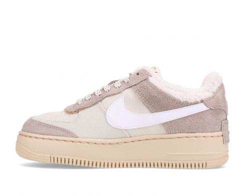 Nike Wmns Air Force 1 Shadow Wild Pink Brown Grey Shoes DC5270-016