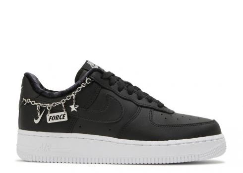 Nike Womens Air Force 1 07 Lx Lucky Charms Black White DD1525-001