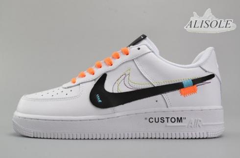 OFF White x Nike Air Force 1 Custom Mens Shoes AO4297-001