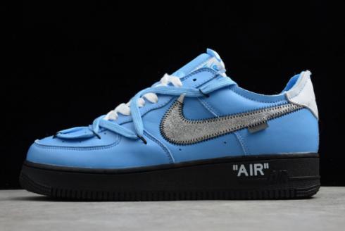 Off-White x Nike Air Force 1'07 Low University Blue Black White CK0866-401