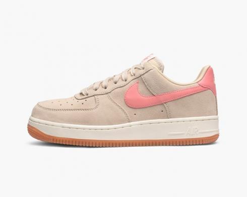 Wmns Nike Air Force 1'07 Seasonal Beige Pink Running Shoes 818594-100
