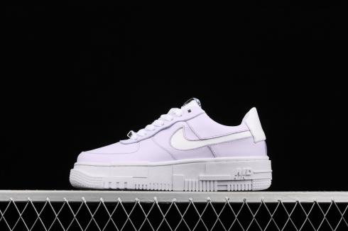 Wmns Nike Air Force 1 Pixel Purple White Shoes CK6649-500