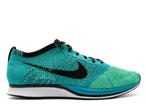 Nike Flyknit Racer Sport Turquoise Green Lucid Black Turq 526628-300