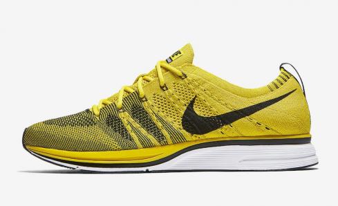 Nike Flyknit Trainer Bright Citron Black-White AH8396-700