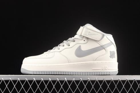 Nike Air Force 1 Mid White Dark Grey Running Shoes AO6617-306