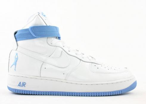 Nike Air Force 1 Sheed Blue White University 302640-111