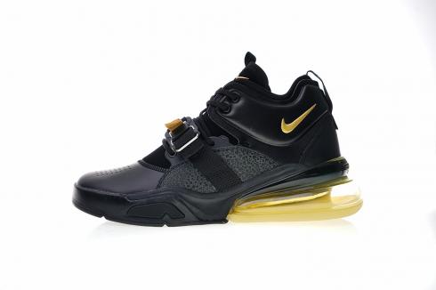 Nike Air Force 270 Yellow Black Varsity Running Shoes AH6772-007