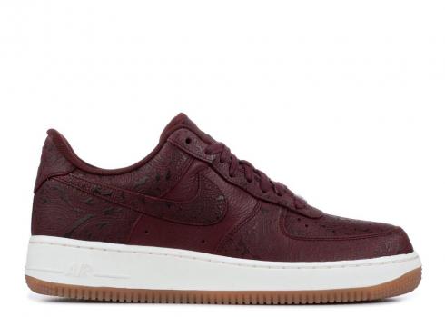 Nike Wmns Air Force 1'07 Paisley Pack Sail Maroon Night 860532-600