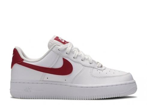 Nike Wmns Air Force 1white Noble Red White 315115-154