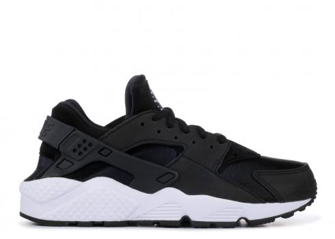 Womens Air Huarache Run White Black 634835-006