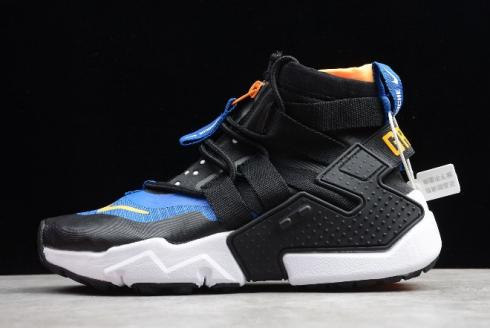 2019 Nike Air Huarache Gripp Sail Black Blue Orange White AQ1730 100