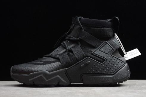 2019 Nike Air Huarache Gripp Triple Black AQ1730 002