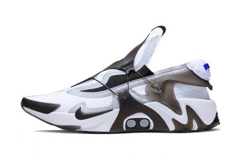 Nike Adapt Huarache White Black Grey BV6397-110