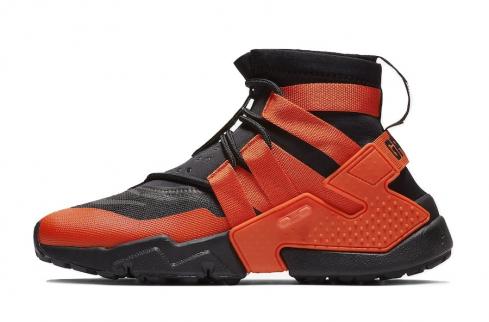 Nike Air Huarache Gripp Black Team Orange White AO1730-001