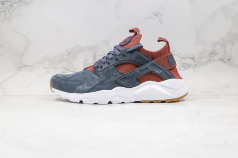 Nike Air Huarache Ultra Suede Zip ID Blue White Brown 829669-559