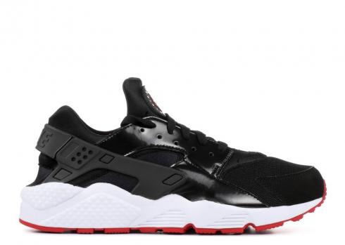 Nike Air Huarache White Black Red 318429-032